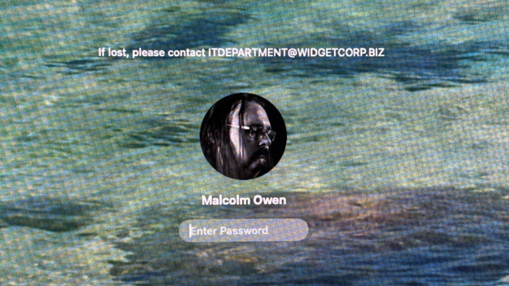 How to add, change, and remove a lock screen message in macOS