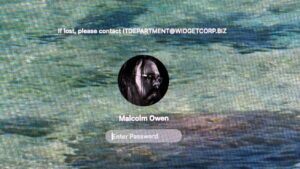 How to add, change, and remove a lock screen message in macOS