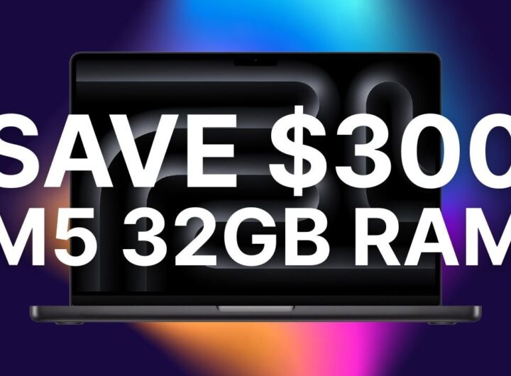 Apple’s loaded M5 MacBook Pro with 32GB RAM, 1TB SSD plunges to ,899