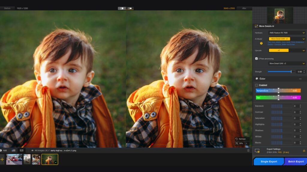 Fix blurry photos, upscale, and enhance image quality with this Mac app