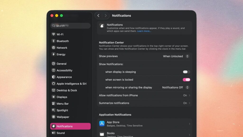 How to manage notifications on Mac