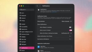 How to manage notifications on Mac