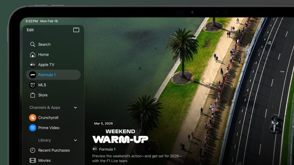 Formula 1 channel pops up in Apple TV, can’t be removed