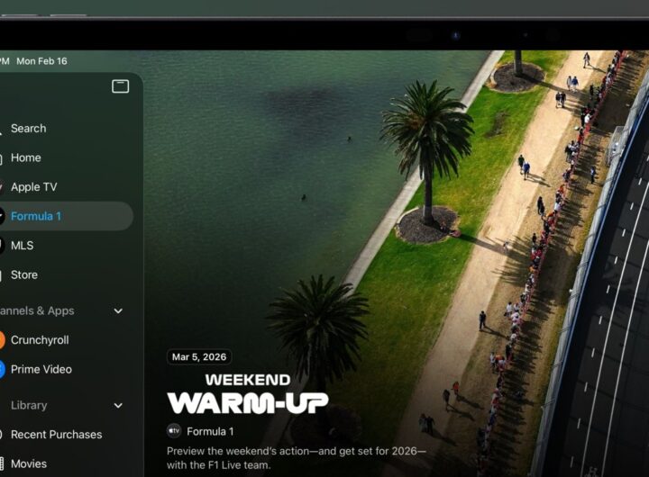 Formula 1 channel pops up in Apple TV, can’t be removed