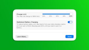 macOS Tahoe 26.4 adds a charge limit slider to preserve your MacBook battery