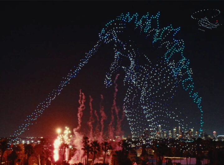 Apple TV’s Kaiju-sized ‘Monarch’ drone show sets a new world record