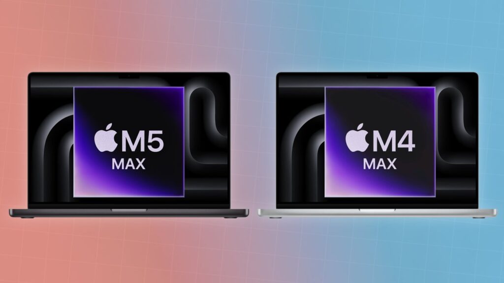M5 Max 16-inch MacBook Pro vs M4 Max 16-inch MaBook Pro compared