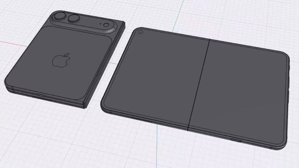 Possible iPhone Fold CAD designs leaked