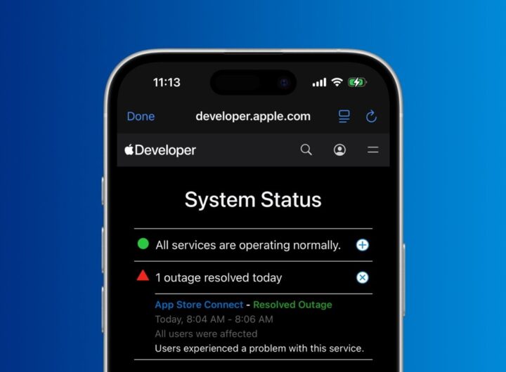 A now-resolved Apple server outage stopped developers from verifying apps