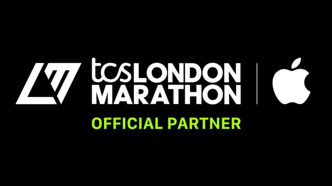 Apple is the TCS London Marathon Official Performance Technology Product Partner