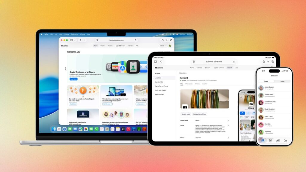 Apple Business goes free, consolidating business and brand management tools in one platform