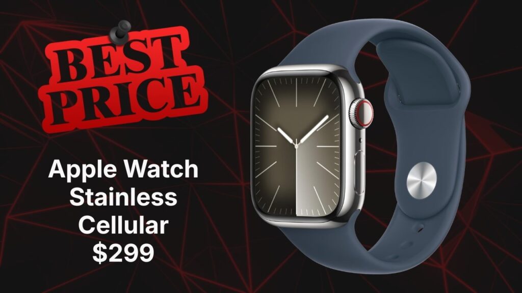 Amazon’s Big Spring Sale drops stainless steel Apple Watch S9 with cellular to 9