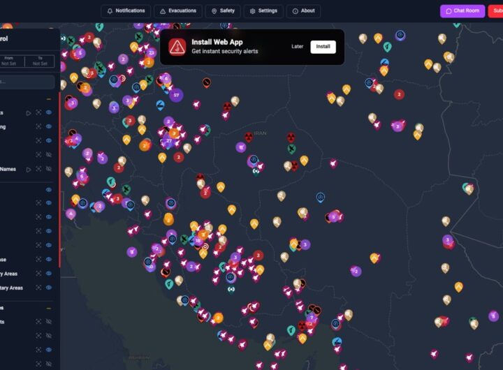 There’s an app for that – Iranians monitor air strikes with crowdsourced data