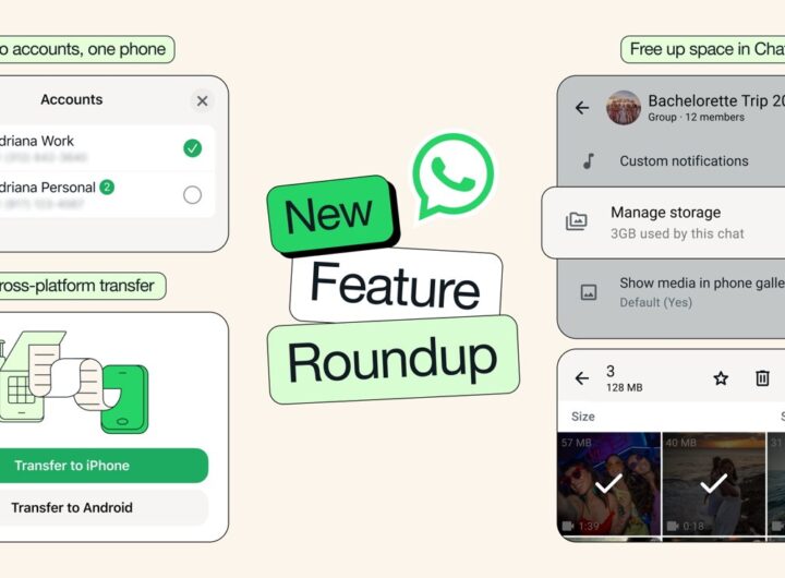 New storage cleanup, cross-platform transfers & AI tools reshape WhatsApp