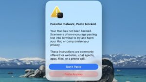 macOS 26.4 warning about potentially malicious Terminal commands