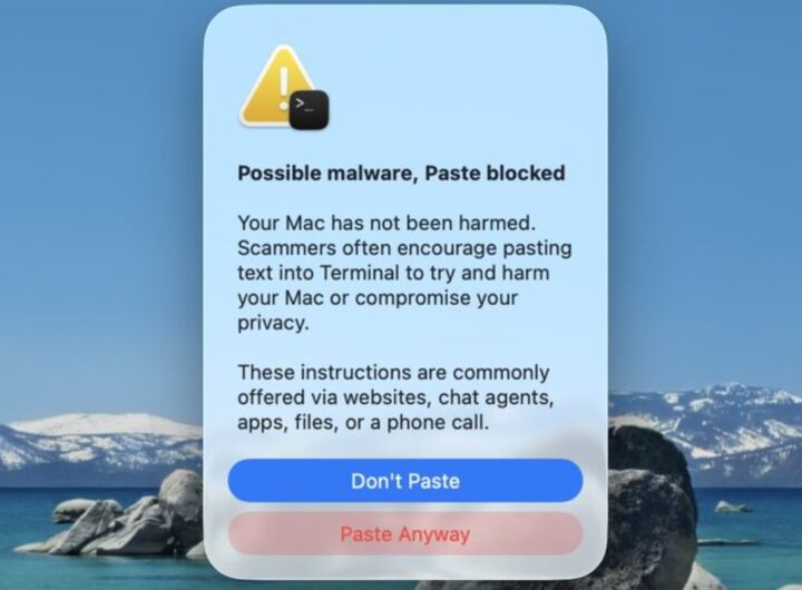 macOS 26.4 warning about potentially malicious Terminal commands