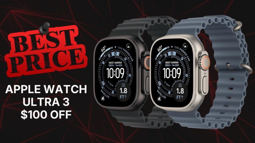 Amazon’s 0 Apple Watch Ultra 3 discount delivers lowest price of 2026