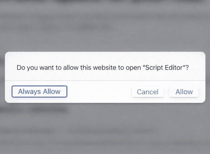 Mac Script Editor becomes new entry point for ClickFix malware