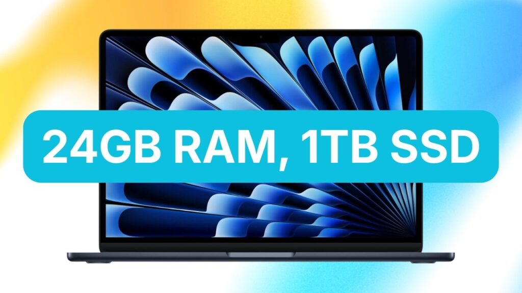 Grab 15″ MacBook Air M5, 24GB RAM, 1TB SSD for ,549 (lowest price ever)