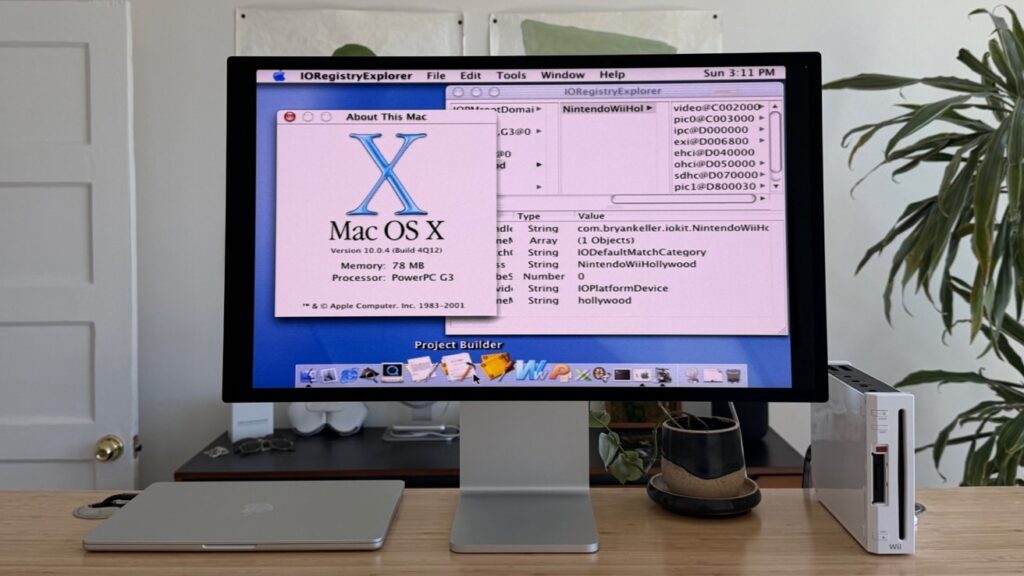 Nintendo Wii can run Mac OS X like it’s 2001 all over again