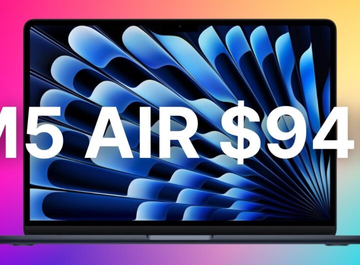 Grab Apple’s M5 MacBook Air for 9 this weekend, record low price